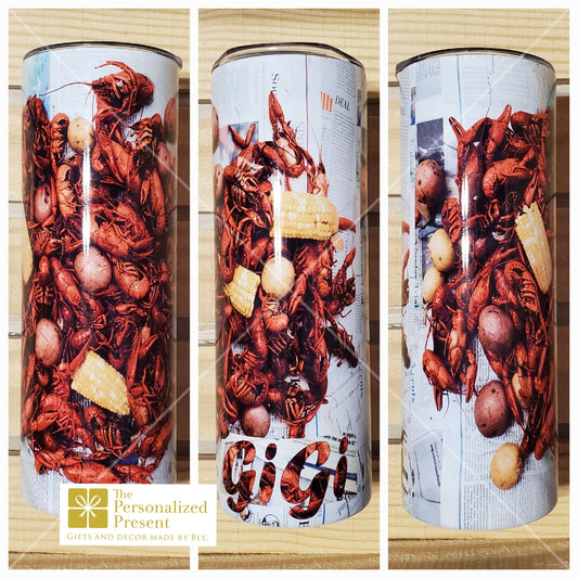 Custom Crawfish Tumbler